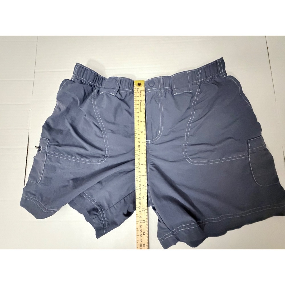 Columbia Sportswear Womens Grey Hiking Cargo Shorts Size M Elastic Waist - Picture 5 of 10